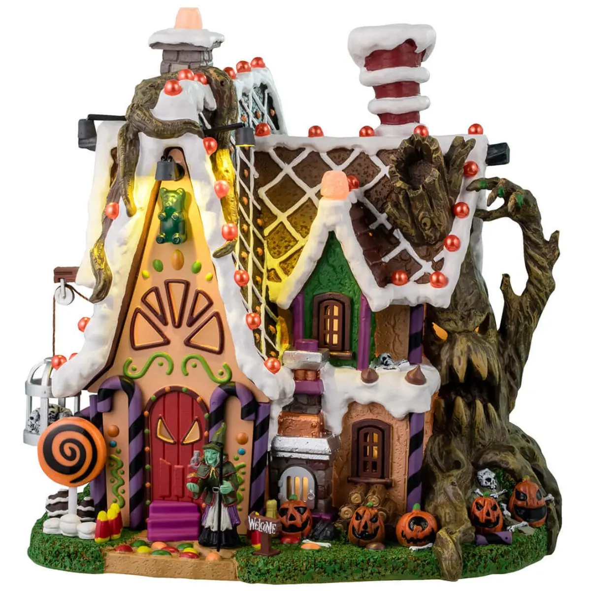 Lemax Spooky Town The Candy Witch Cottage #45204 1
