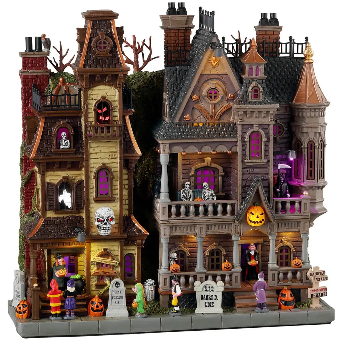 Lemax Spooky Town Haunted Estates #35016 1