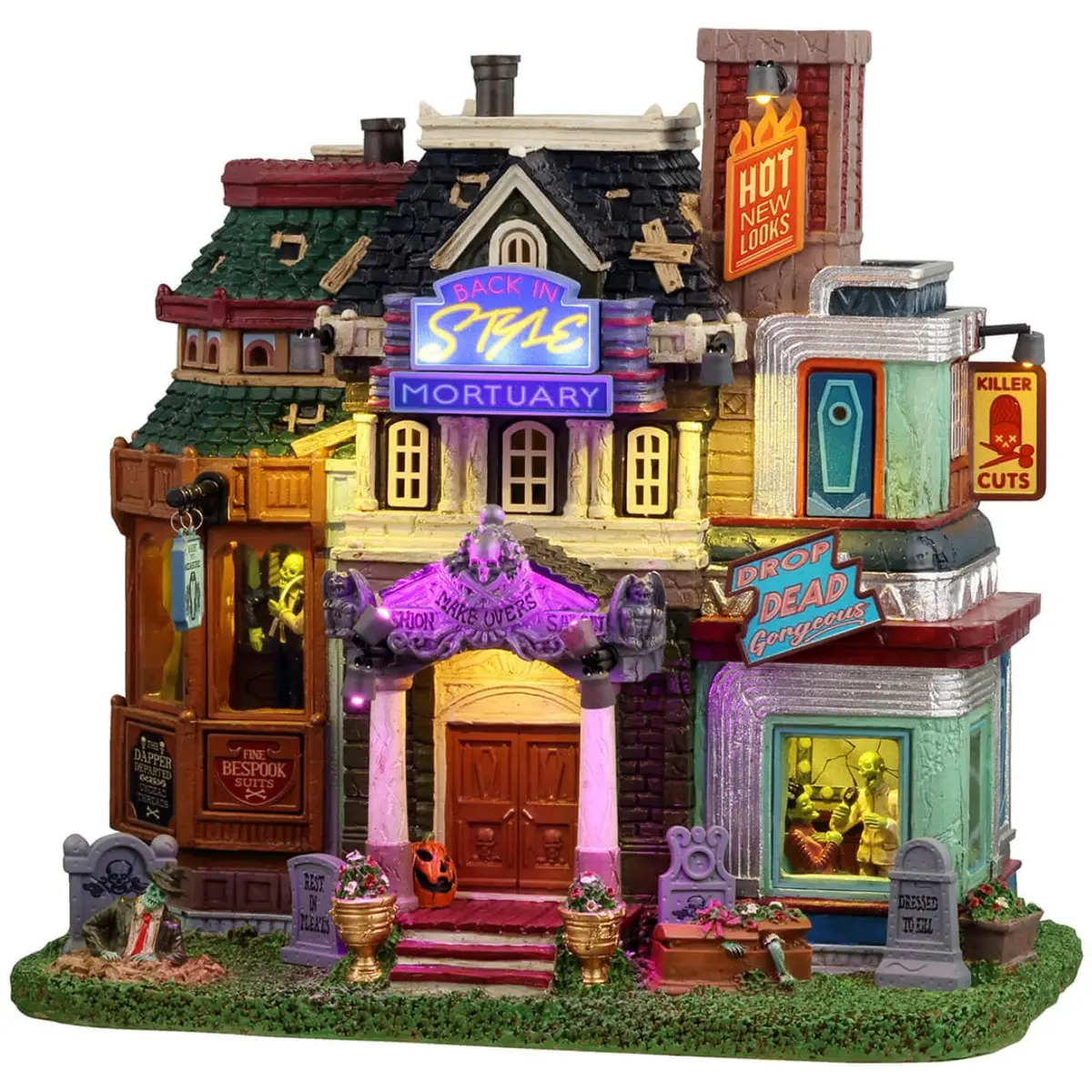 Lemax Spooky Town Mortuary Makeovers #45202 1
