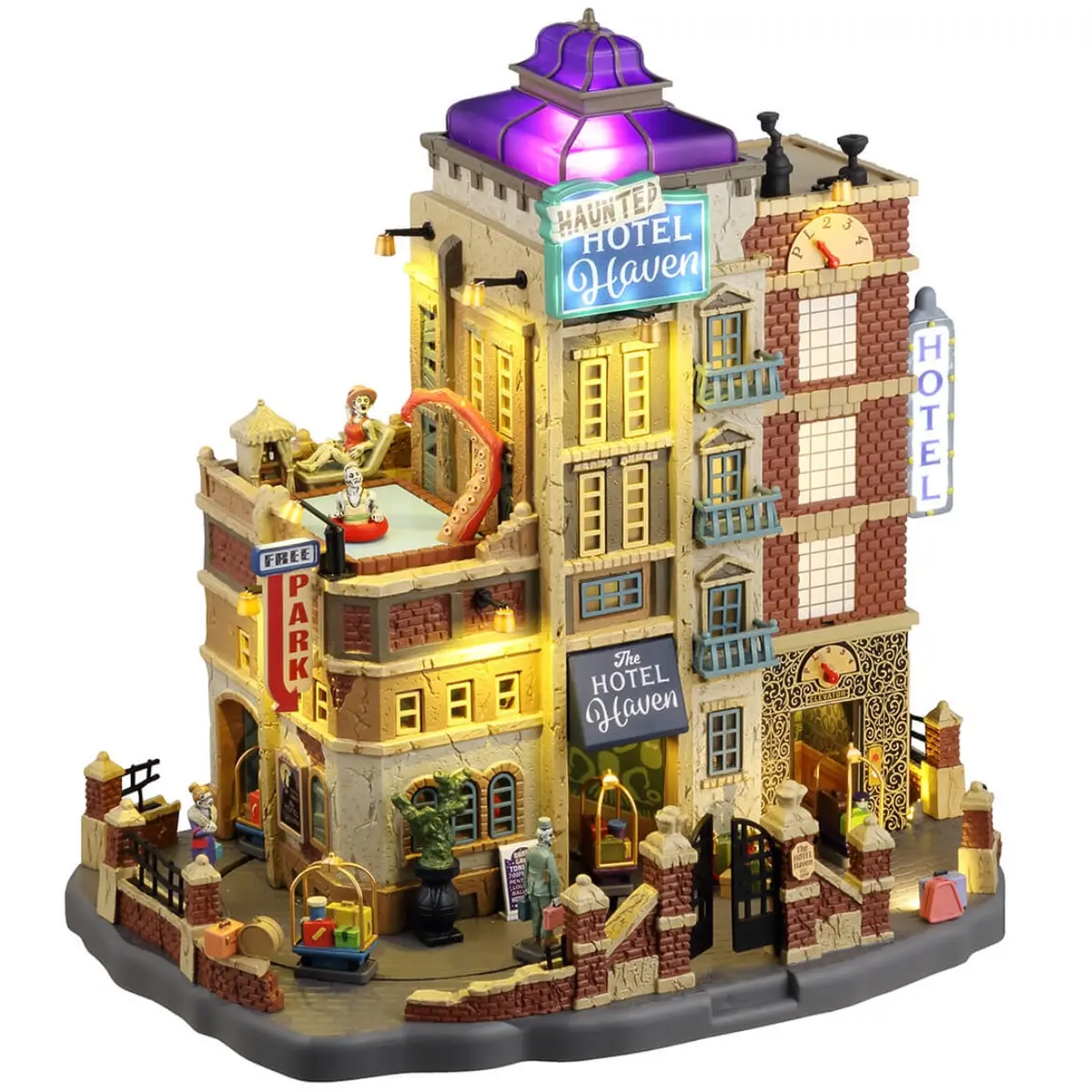 Lemax Spooky Town The Haunted Hotel Haven #45220 1