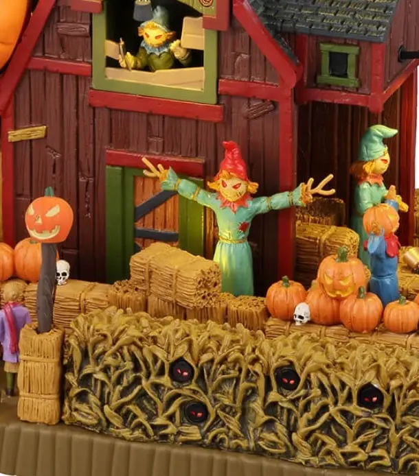 Lemax Spooky Town A-Maze-Ing Pumpkin Patch #45219 2