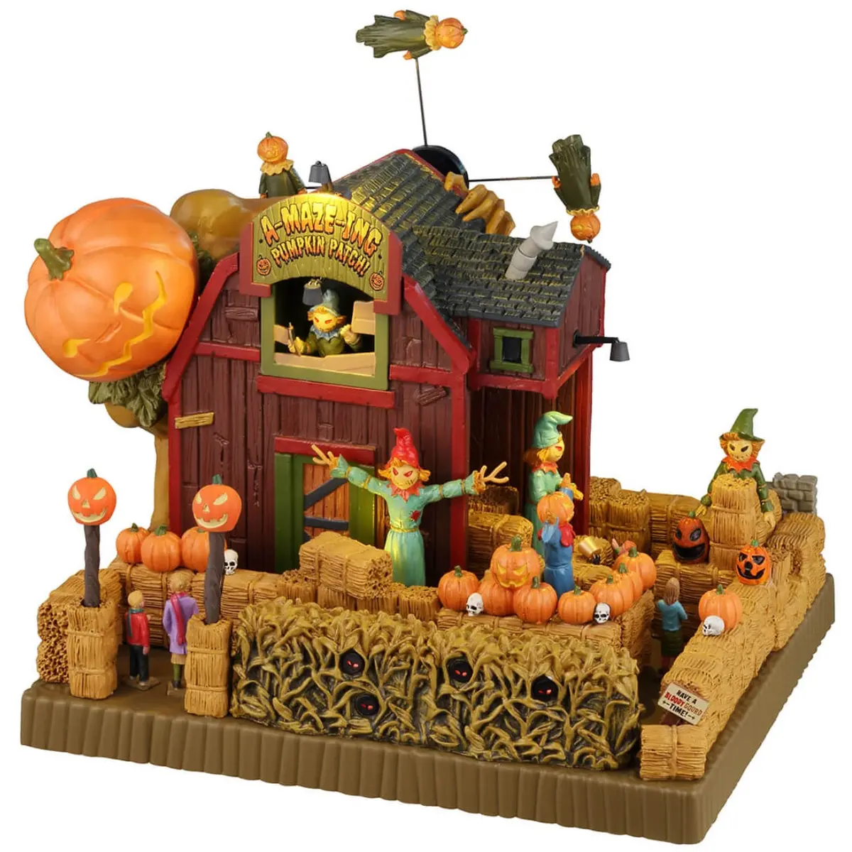 Lemax Spooky Town A-Maze-Ing Pumpkin Patch #45219 1