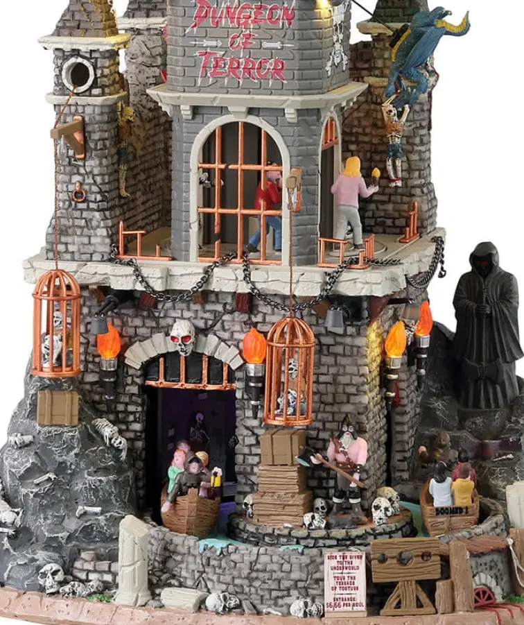 Lemax Spooky Town Dungeon Of Terror #35009 2