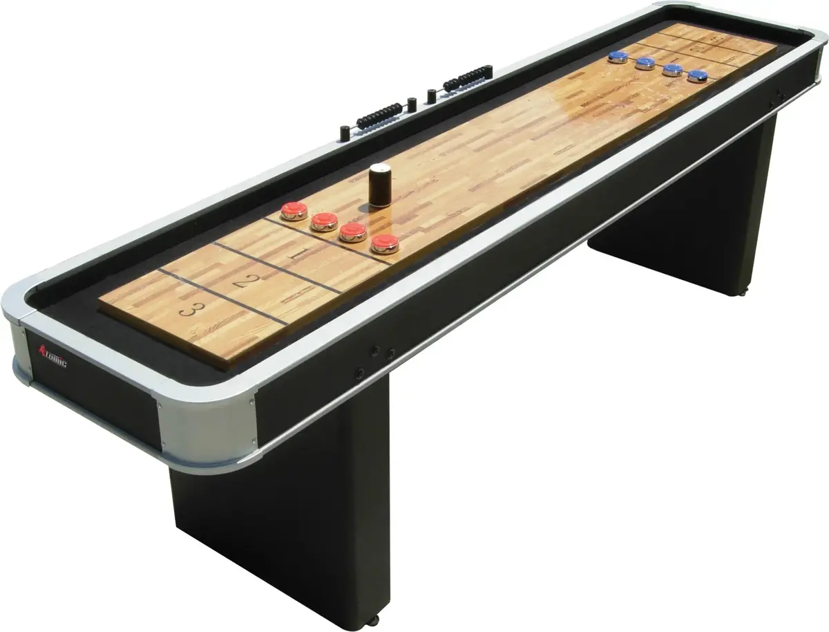 9' Atomic Platinum Shuffleboard 1