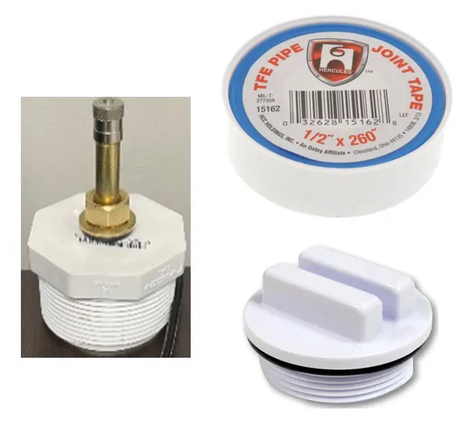 Male Bottom Circulation System Winterizing Kit 1