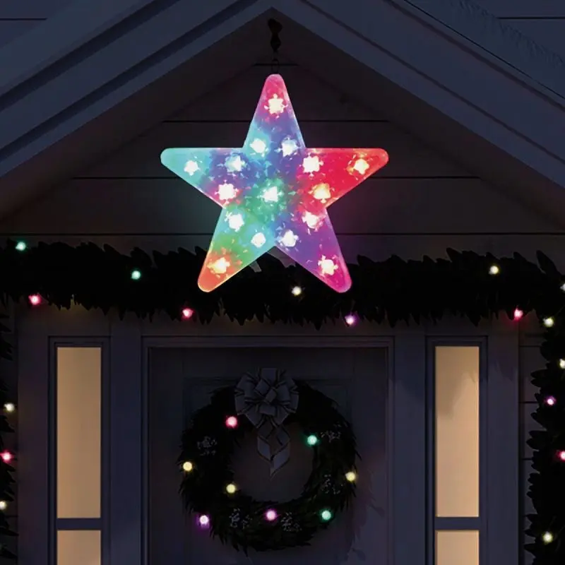 15" Flashing Led Christmas Star Lighted Decoration 1