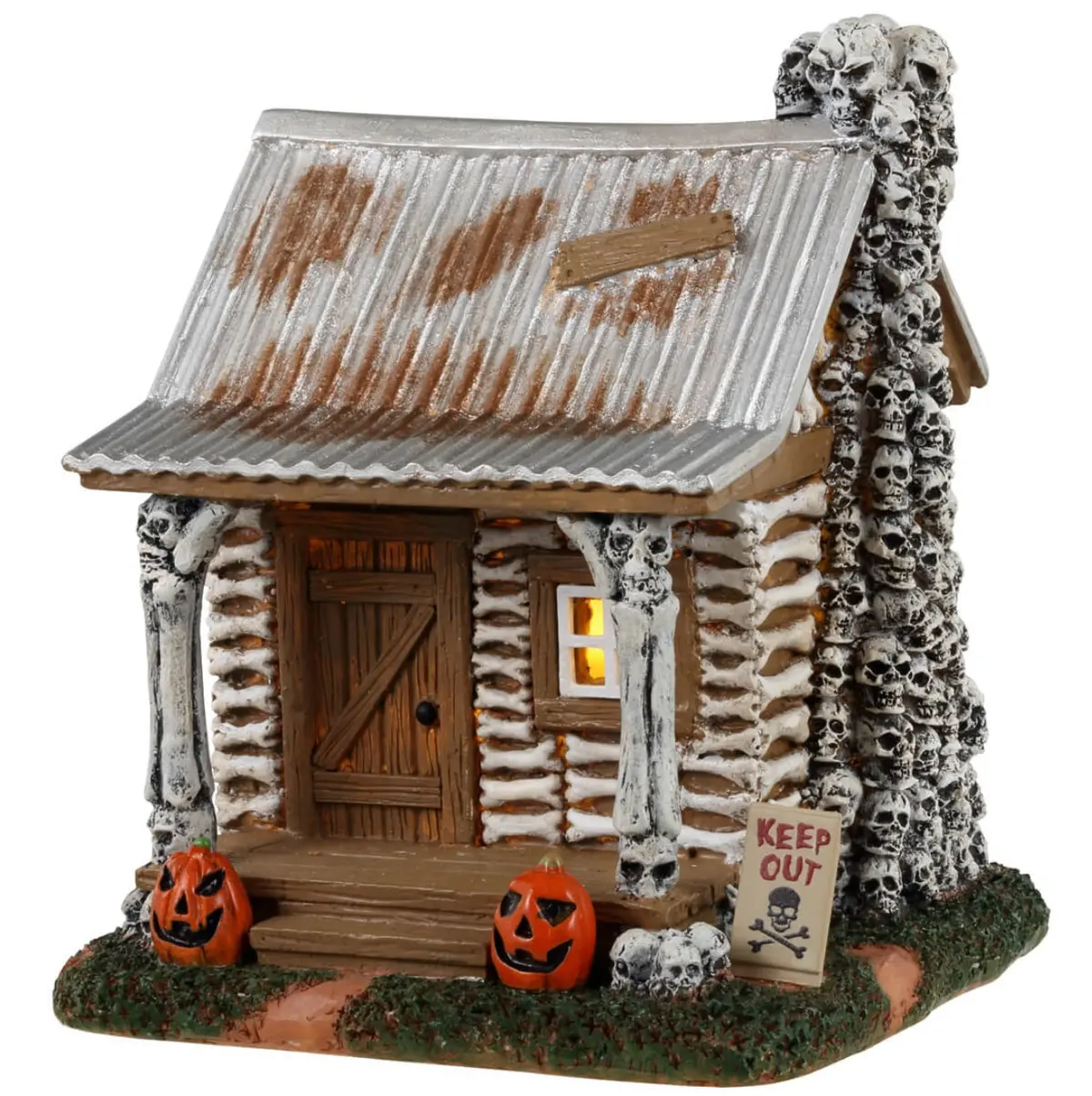 Lemax Spooky Town Skeleton Cottage #34081 1
