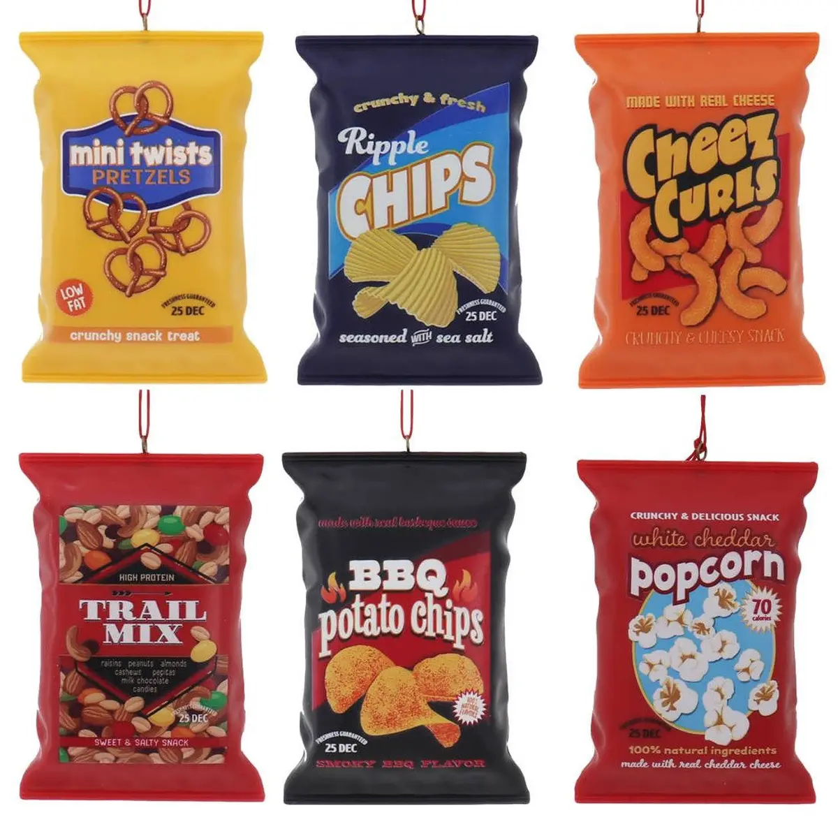 4.75" Snack Bag Ornament 1