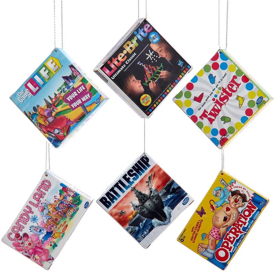 3.5" Hasbro Retro Board Game Ornament 1
