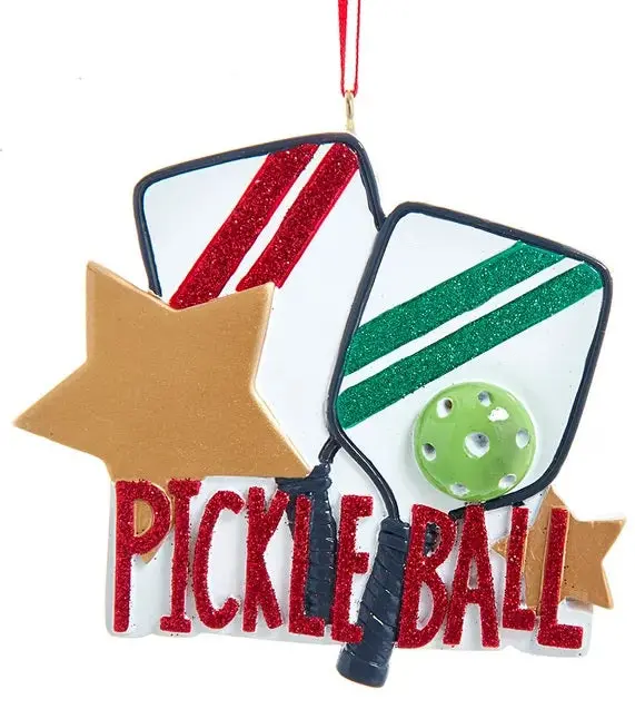 3" Pickleball Ornament For Personalization 1