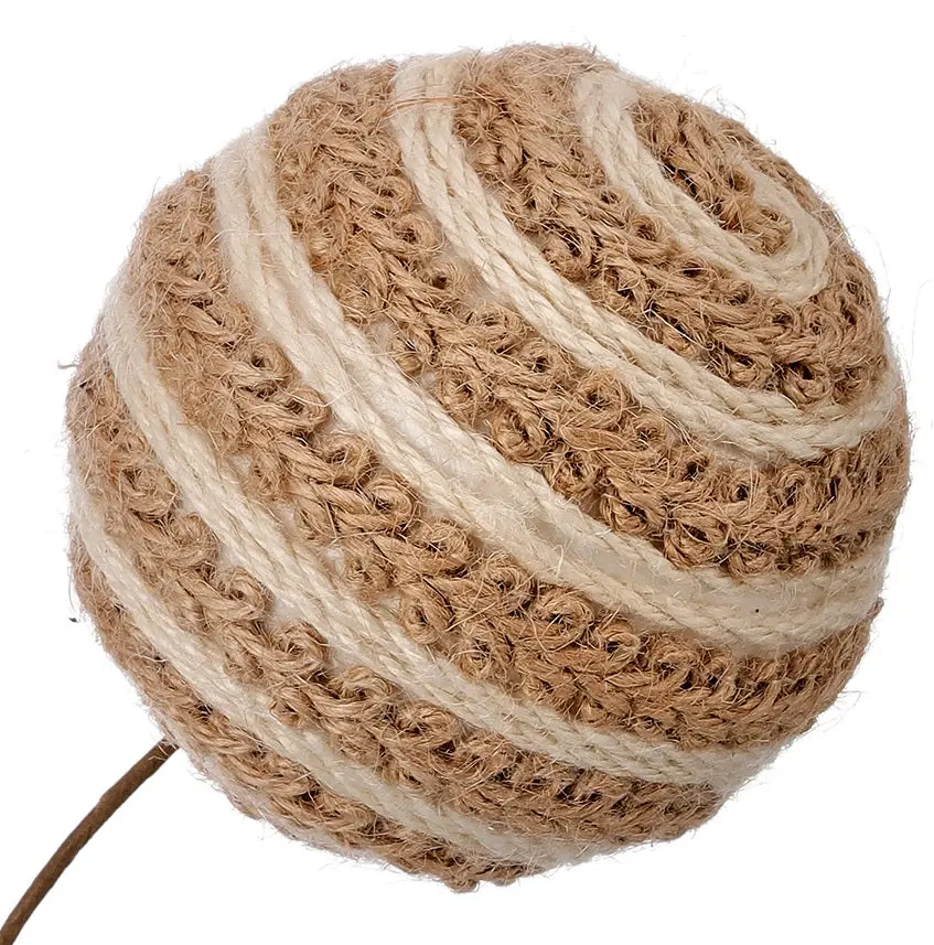 26" Woven Jute Ball Pick Spray 2
