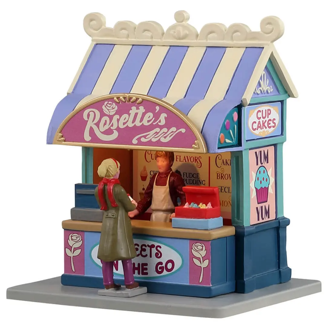 Lemax Caddington Village Table Piece: Rosette's Dessert Bar #34121 1