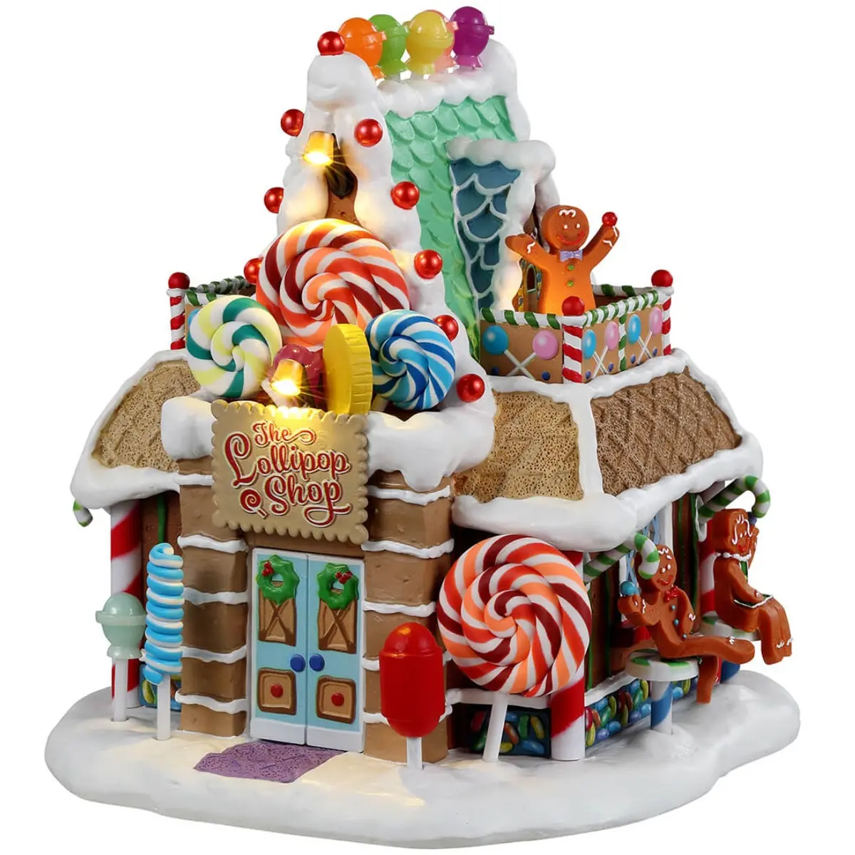 Lemax Sugar N Spice Lighted Building: The Lollipop Shop #25950 1