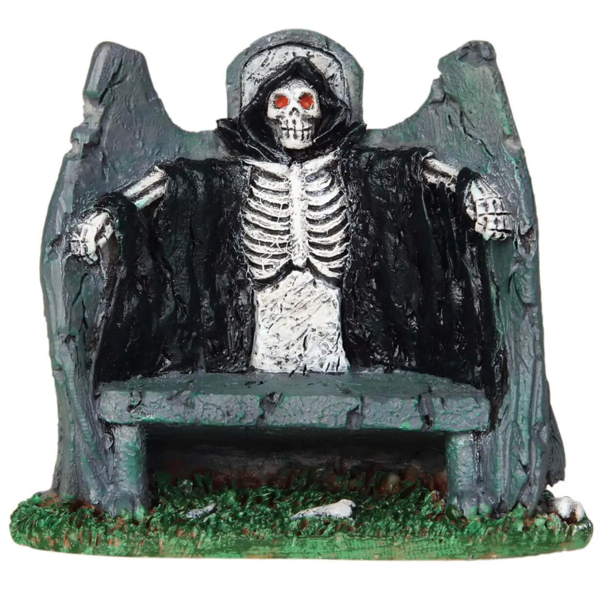Lemax Spooky Town Reaper Bench #34068 1