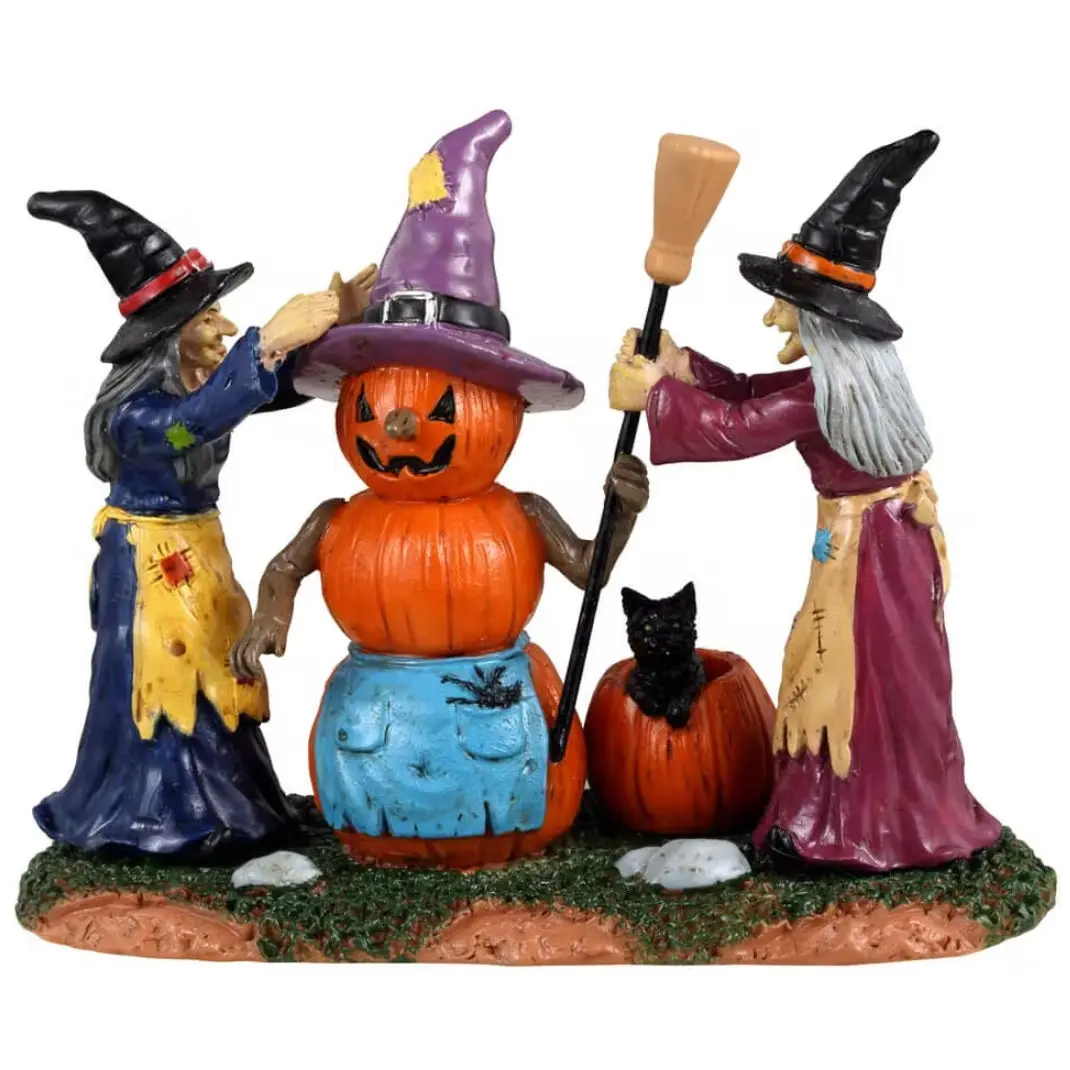 Lemax Spooky Town Pumpkin Witch #32193 1
