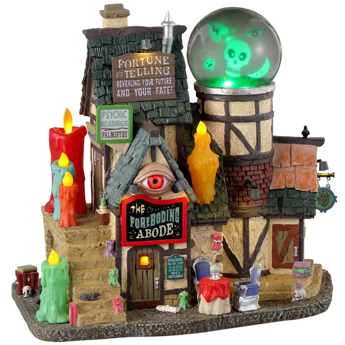 Lemax Spooky Town The Foreboding Adobe #35003 1