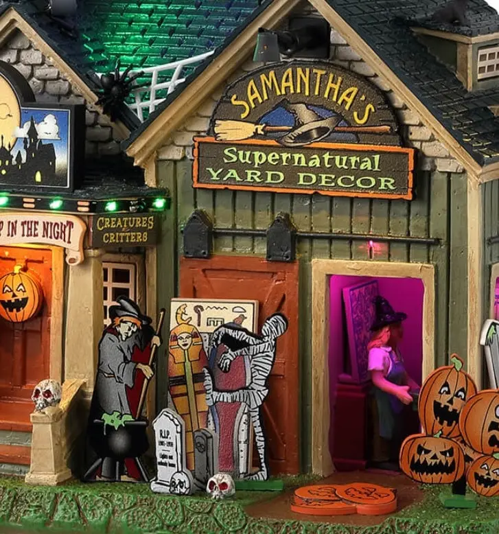 Lemax Spooky Town Samantha's Supernatural #35005 2