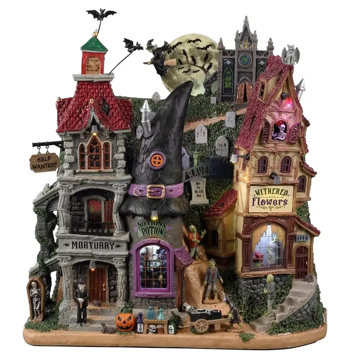 Lemax Spooky Town Raven Hill #25919 1