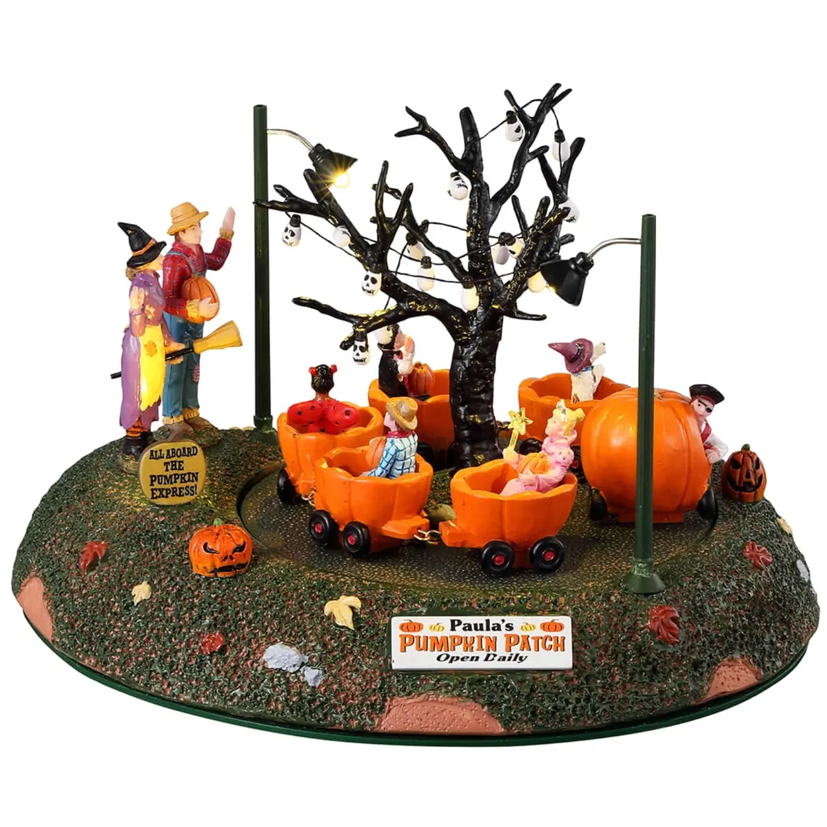 Lemax Spooky Town Pumpkin Patch Train #34061 1