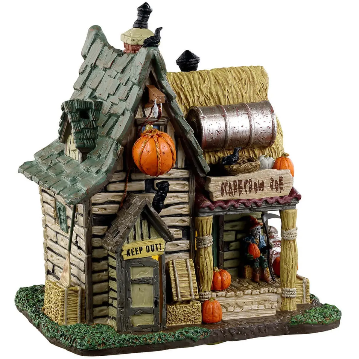 Lemax Spooky Town The Last Straw: House Of The Scarecrow #35015 1