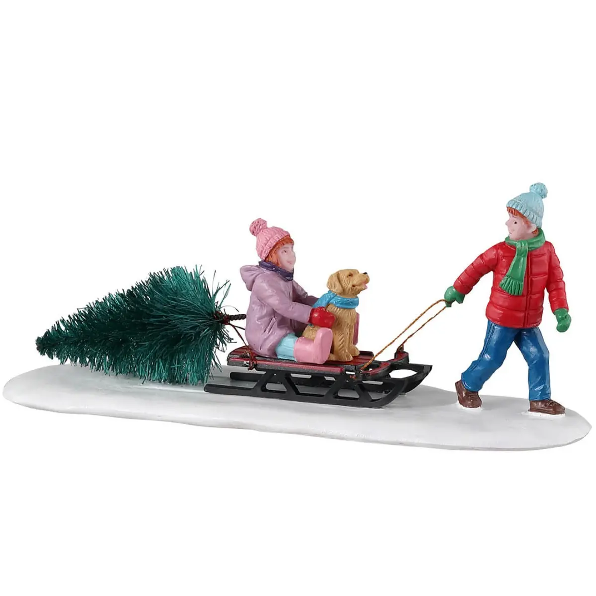 Lemax Vail Village Table Accent: Bringing Home Our Tree #33628 1