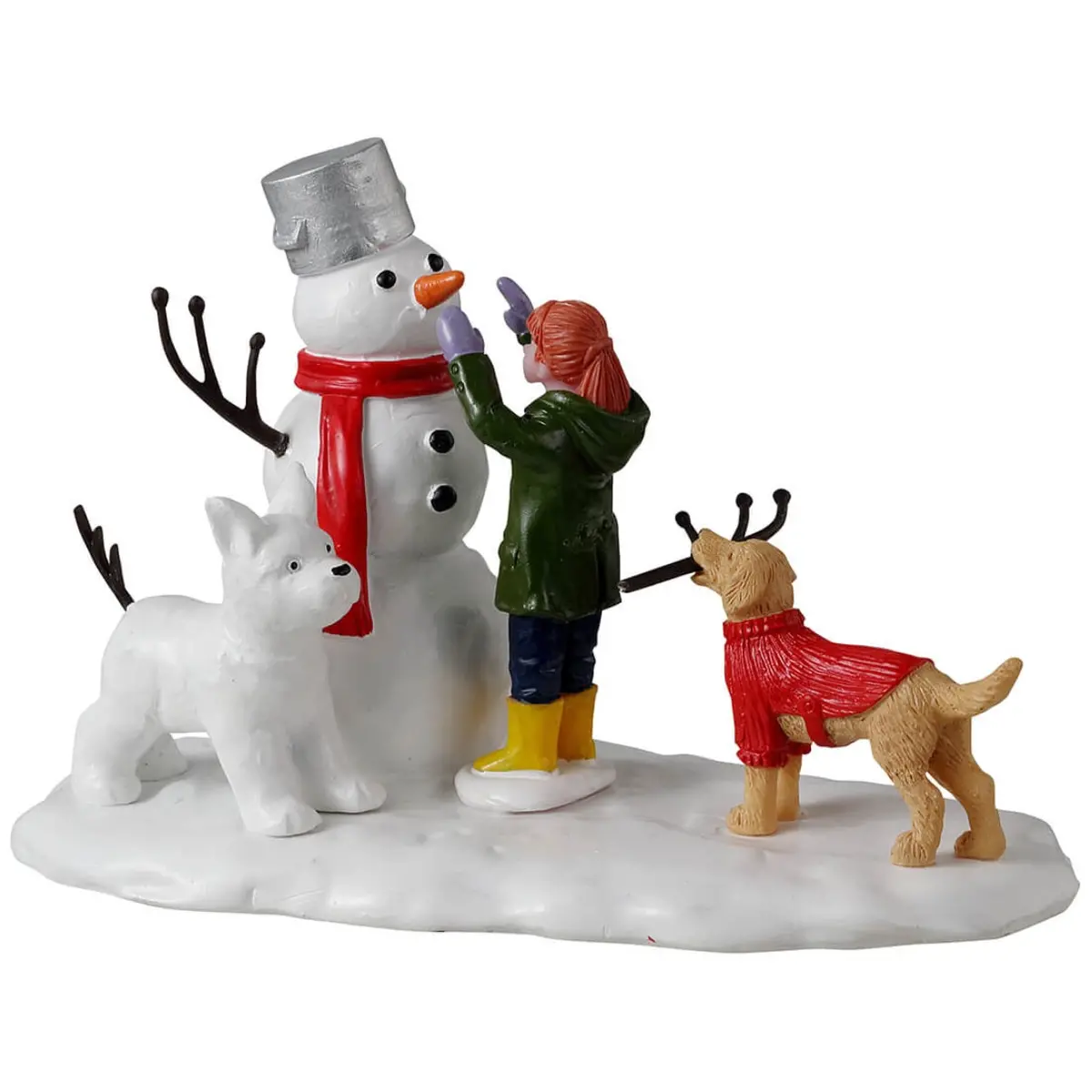 Lemax Vail Village Table Piece: Doggone Winter Fun #33634 1
