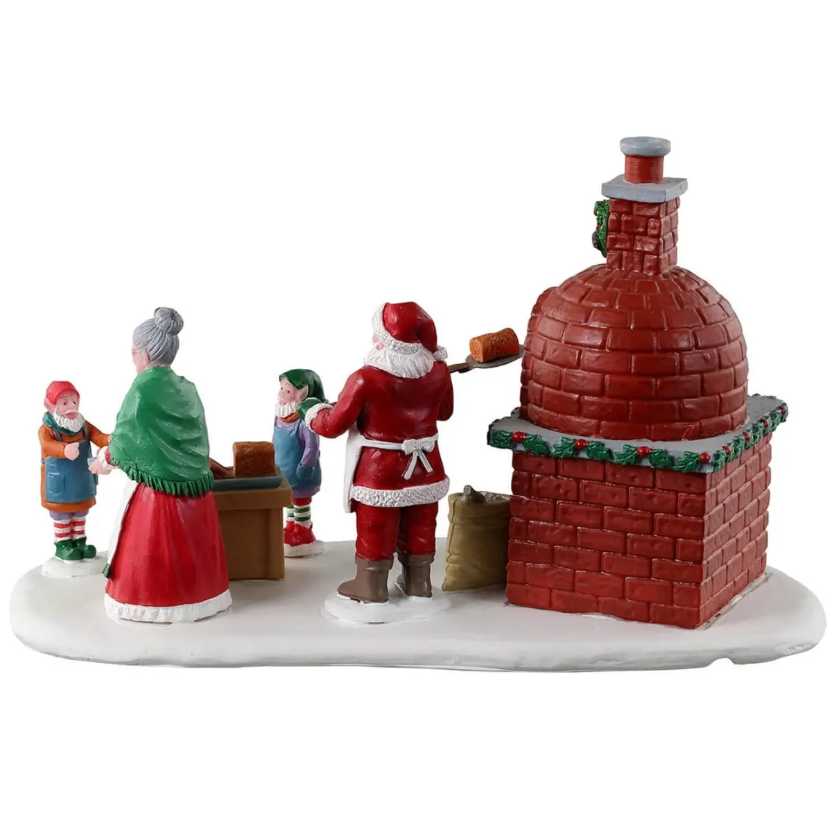 Lemax Santa's Wonderland Table Accent: Mrs. Claus' Gingerbread Bake #34086 2