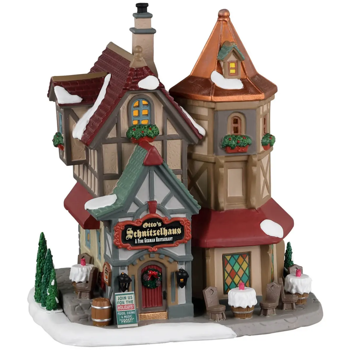 Lemax Vail Village Lighted Building: Otto's Schnitzelhaus #35030 1
