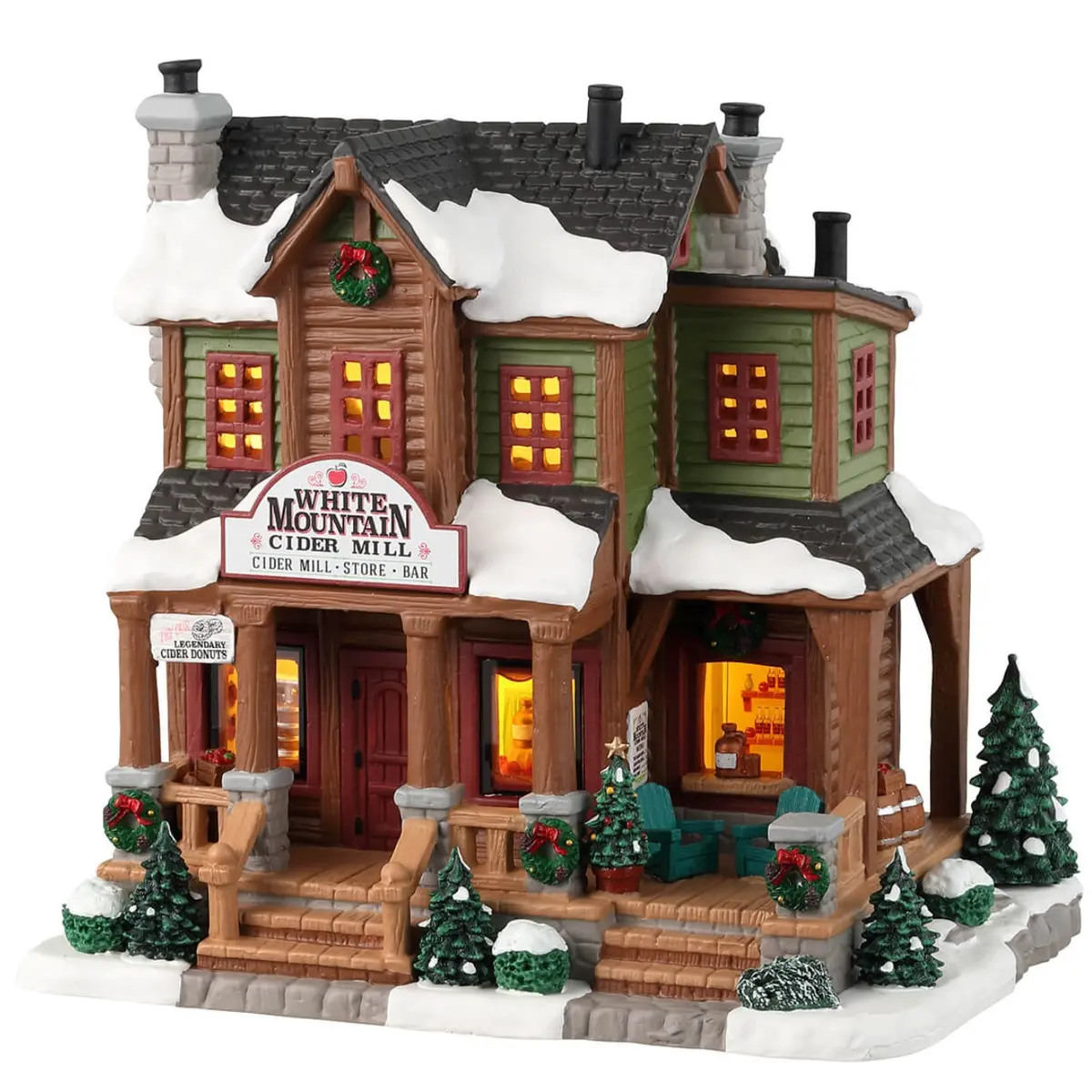 Lemax Vail Village Lighted Building: White Mountain Cider Mill #35071 1