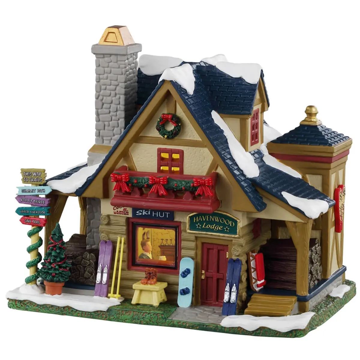 Lemax Vail Village Lighted Building: Havenwood Lodge #35047 1