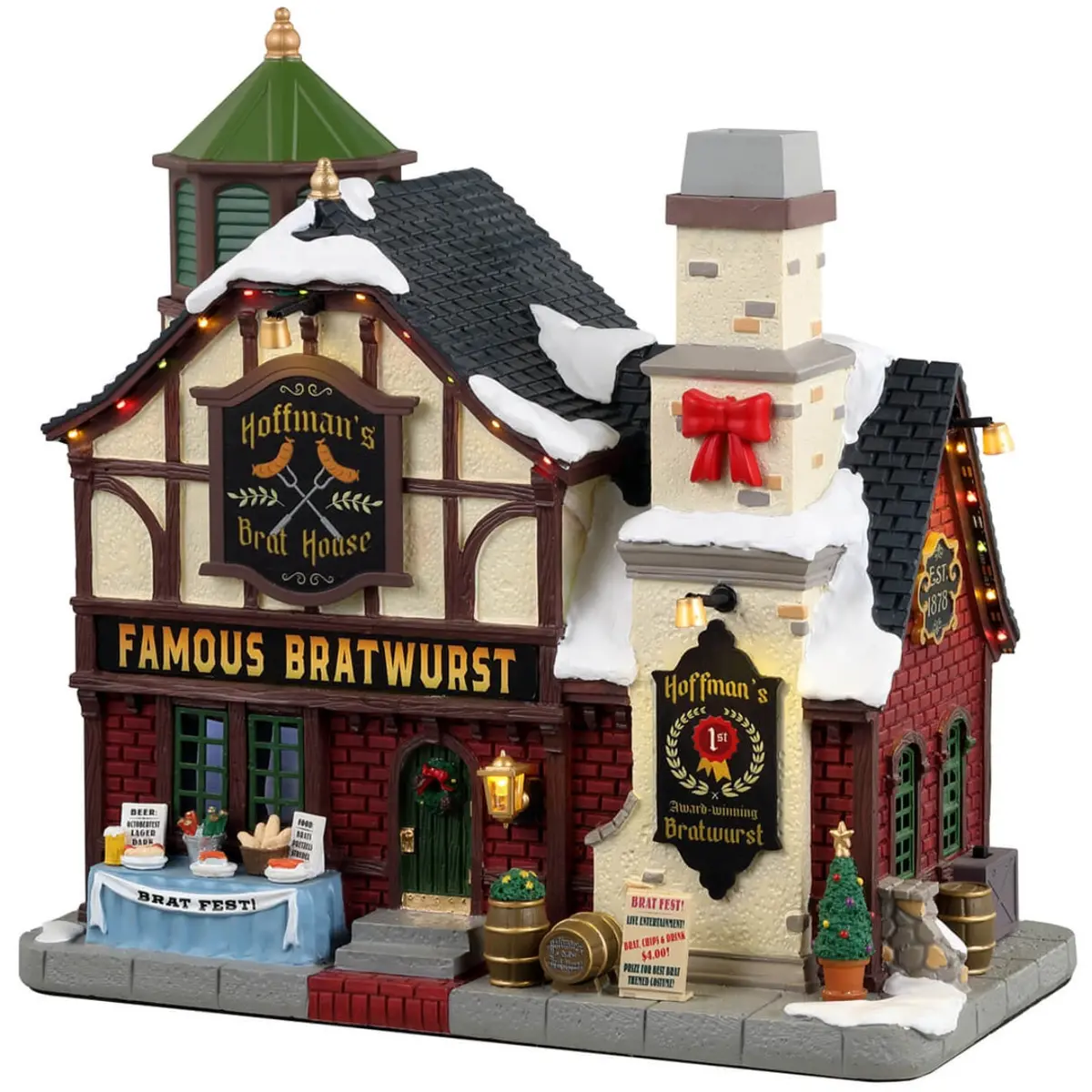 Lemax Vail Village Lighted Building: Hoffman's Brat House #35025 1