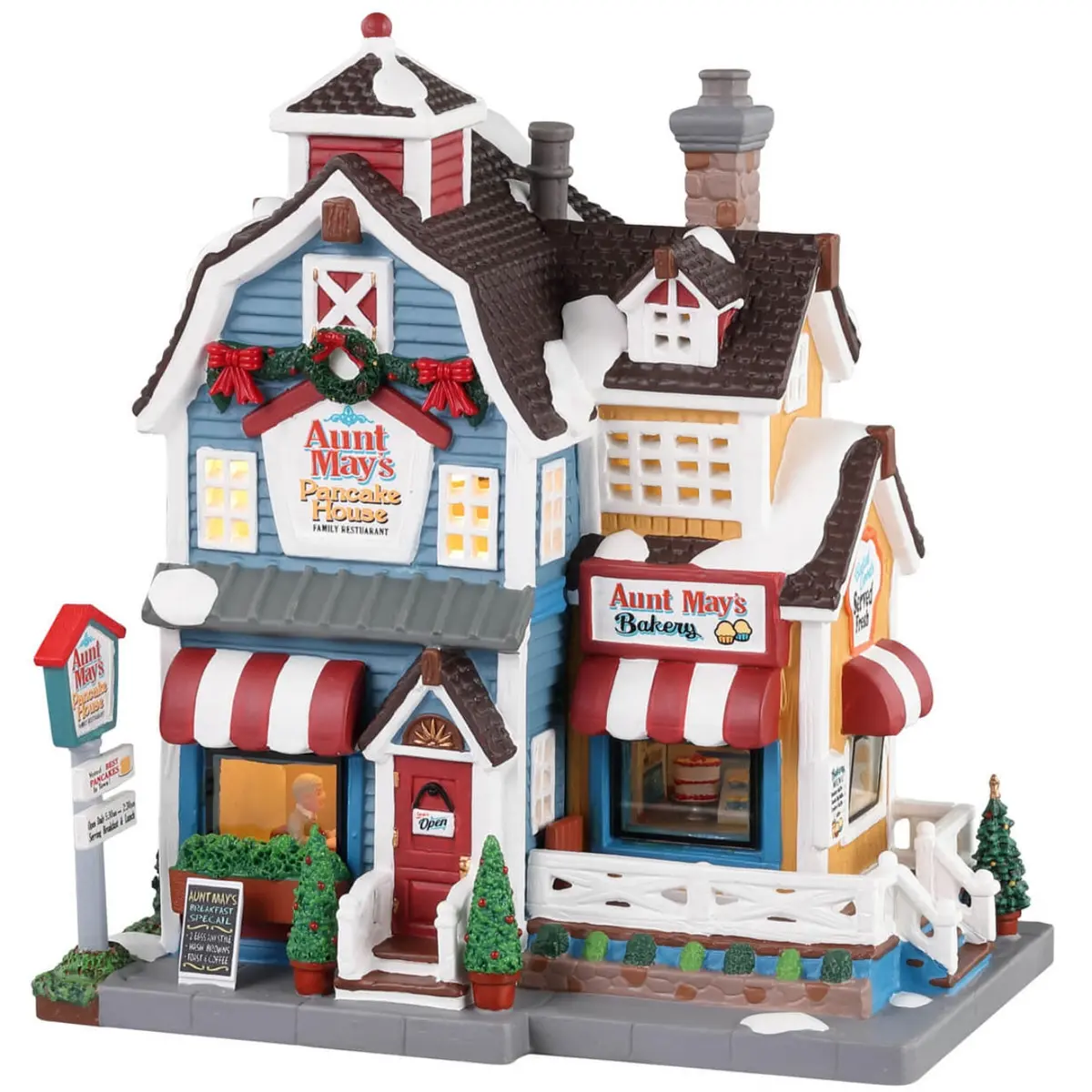 Lemax Harvest Crossing Lighted Building: Aunt May's Pancake House #35032 1