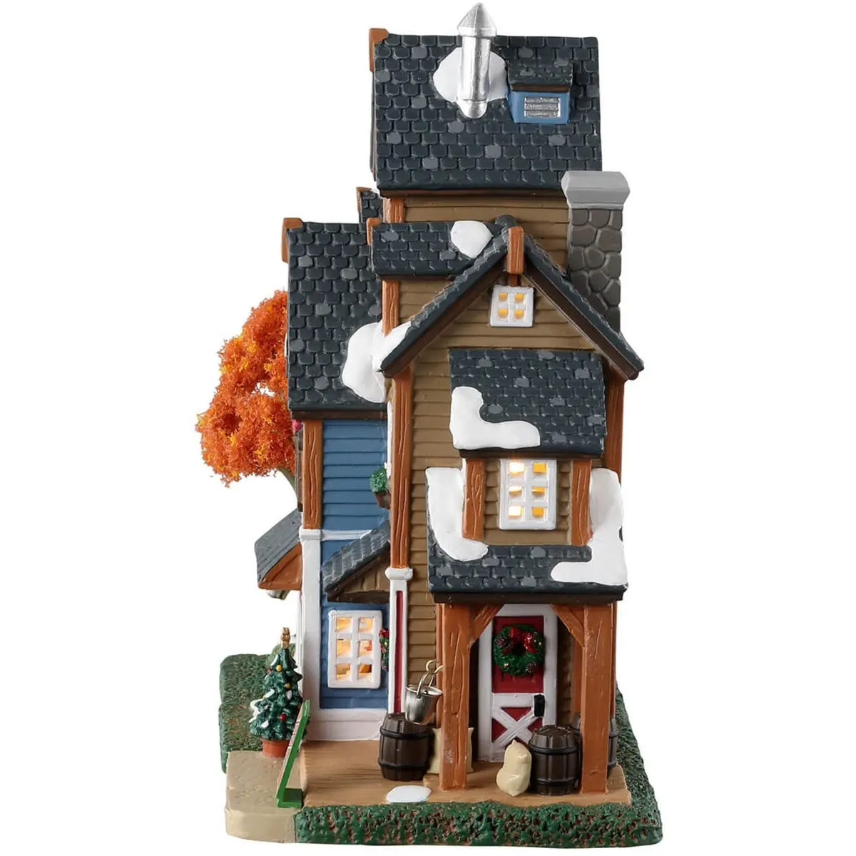 Lemax Harvest Crossing Lighted Building: The Merry Maple Leaf #35053 2