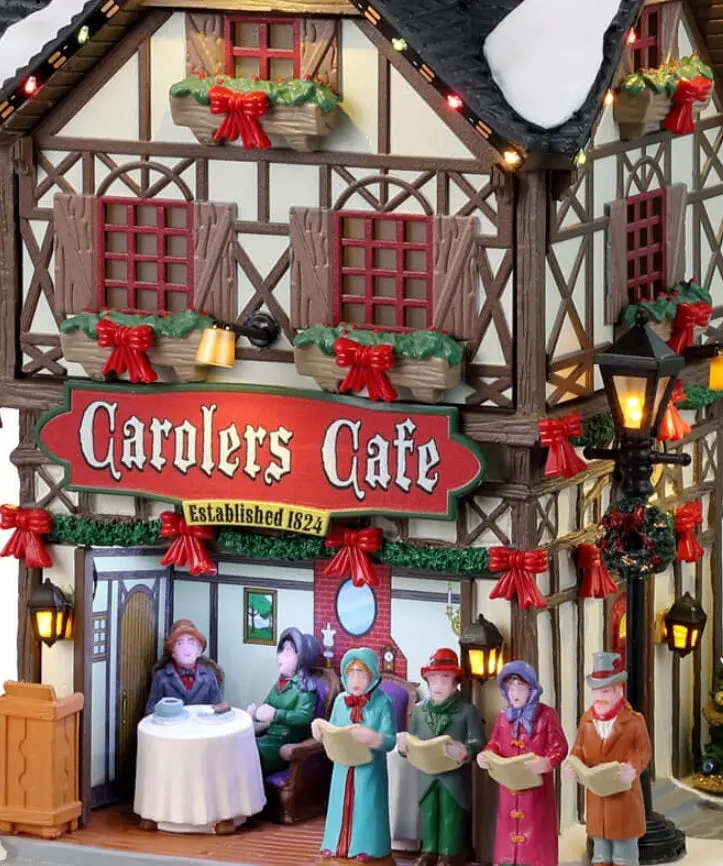 Lemax Caddington Village Lighted Building: Caroler's Café #35024 2