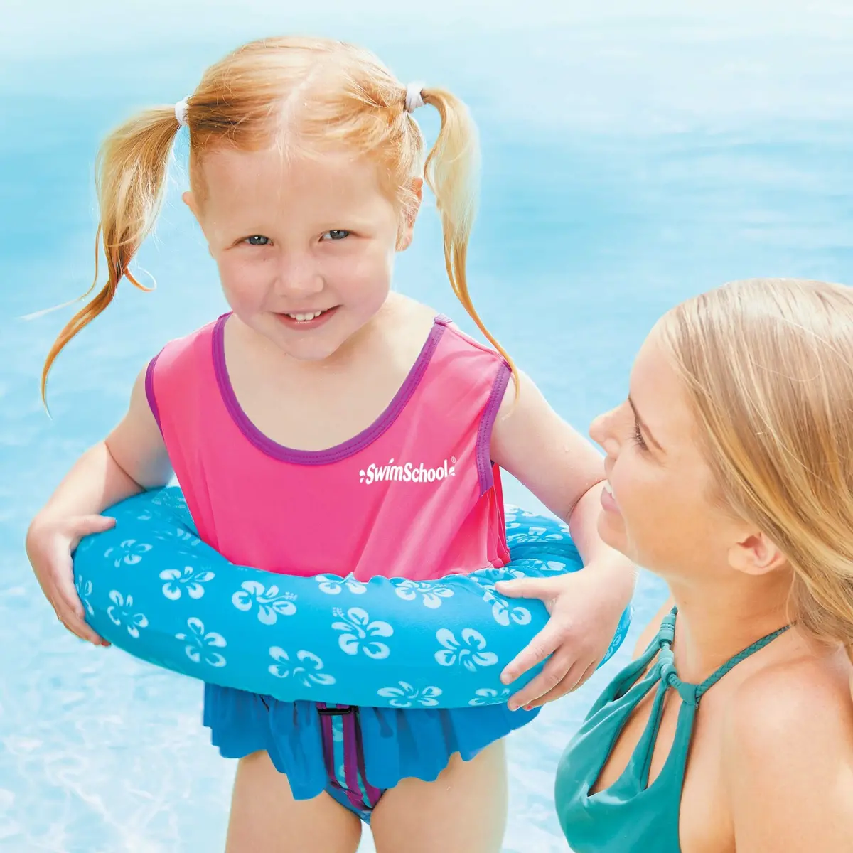 Swimschool Deluxe Tot Trainer With Safety Strap 1