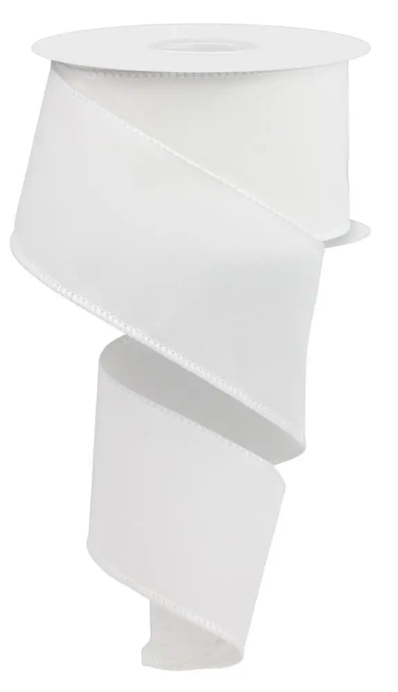 10 Yards Of White Velvet Ribbon 1