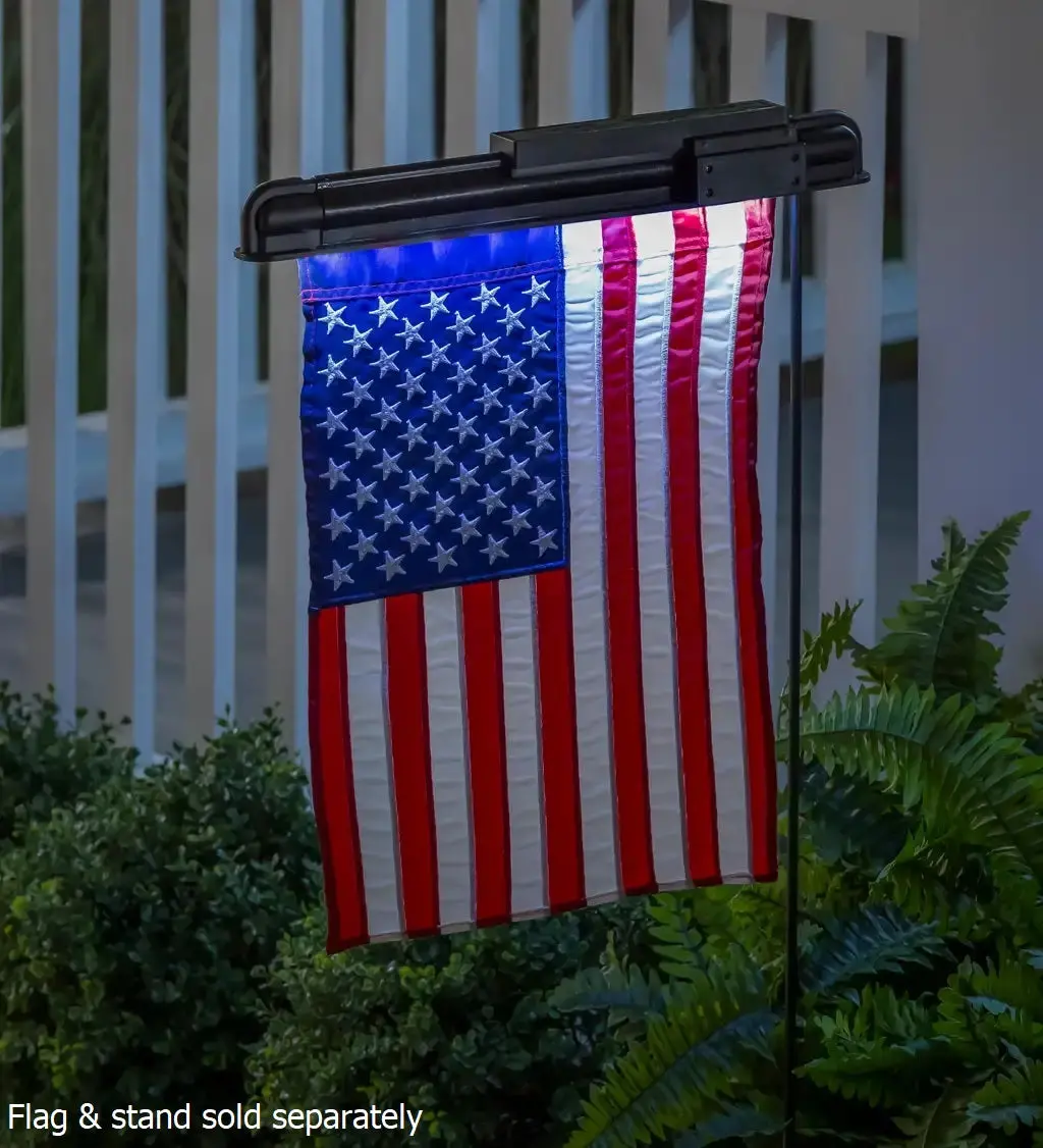 Solar Light For Flags 1