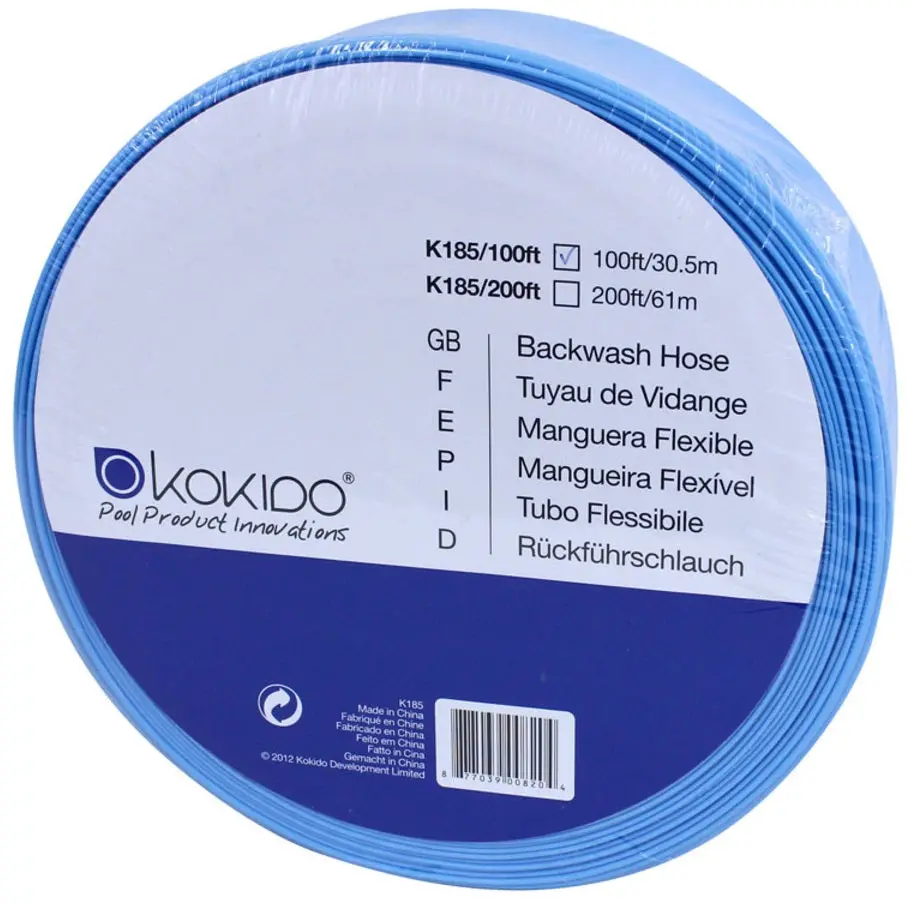 50' Pvc Backwash Hose: 1.5" 1
