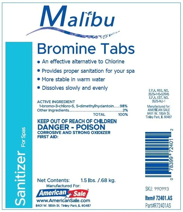 Bromine Tablets For Swimming Pools & Spas (1.5 Lbs. Or 3.5 Lbs.) 1