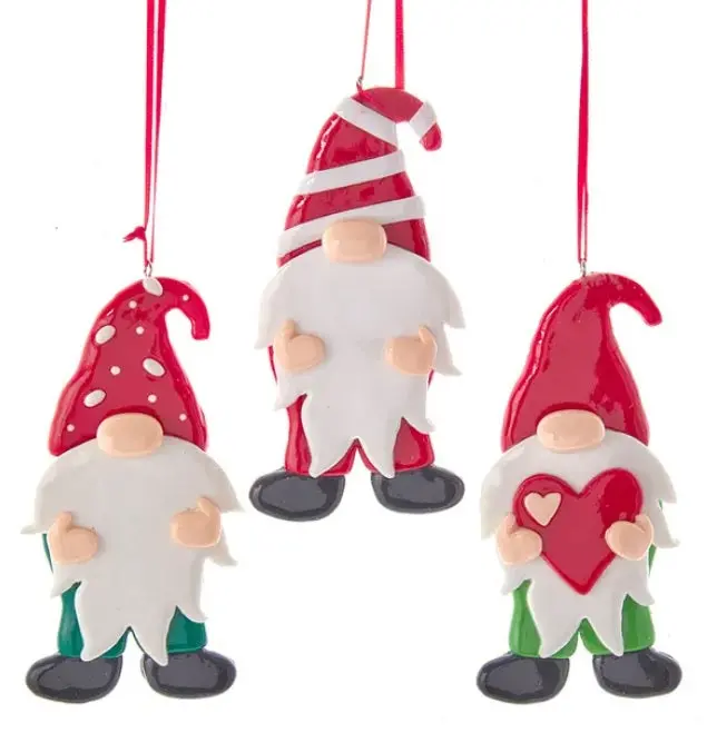 5" Claydough Gnome Ornament 1