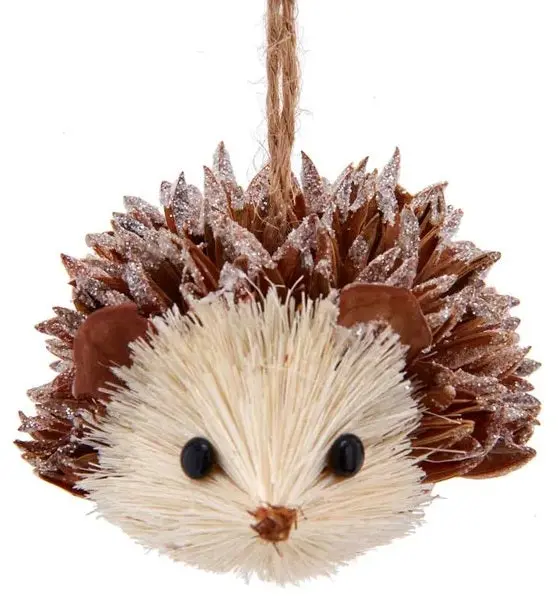 3" Hedgehog Ornament 1