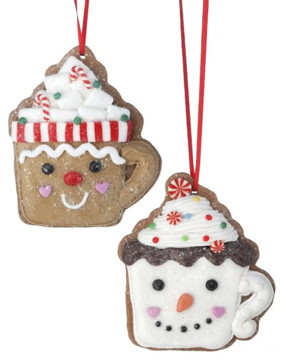 4" Cocoa Cup Cookie Ornament 1