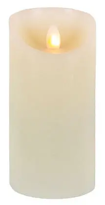 6" Battery-Operated Led Candle With Timer 1