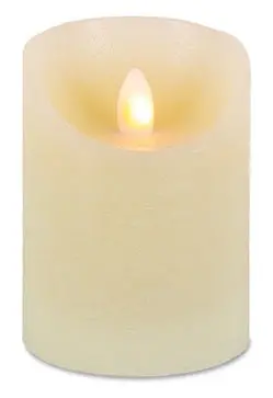 4" Battery-Operated Flameless Led Candle With Timer 1