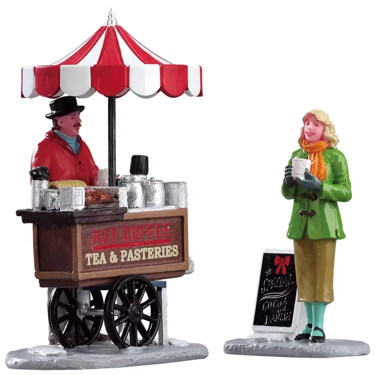 Lemax General Collectible Figurines: Winter Refreshments, Set Of 2 #42263 1