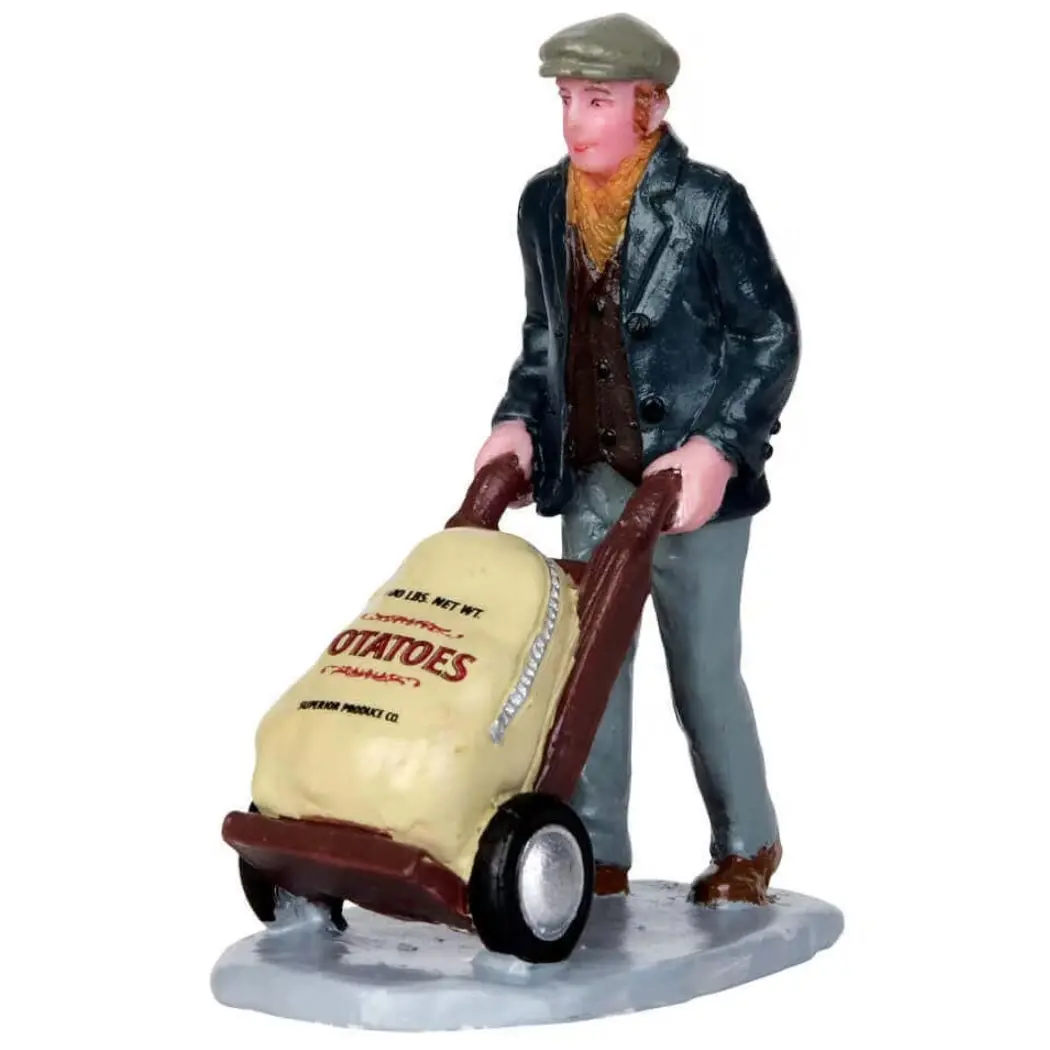 Lemax Harvest Crossing Figurine: Market Worker #32118 1