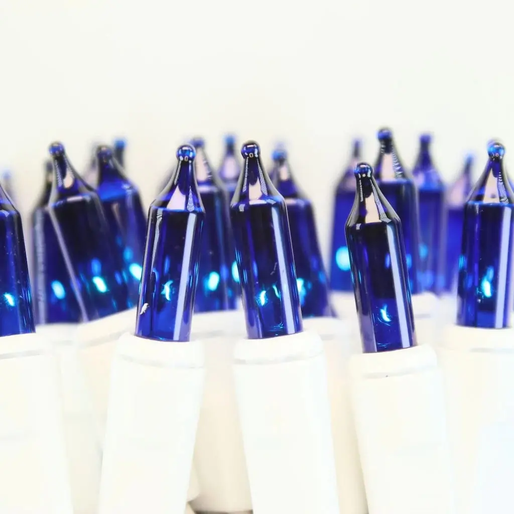 Set Of 100 Mini Lights On White Wire 1