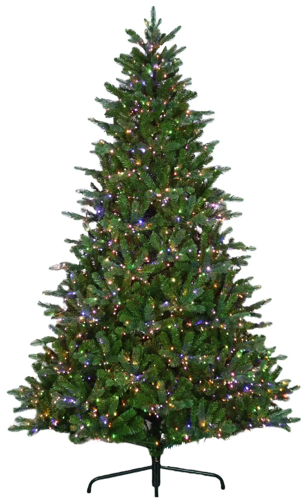 7.5' Cumberland Spruce 18-Function Starry Lights Led Christmas Tree 1