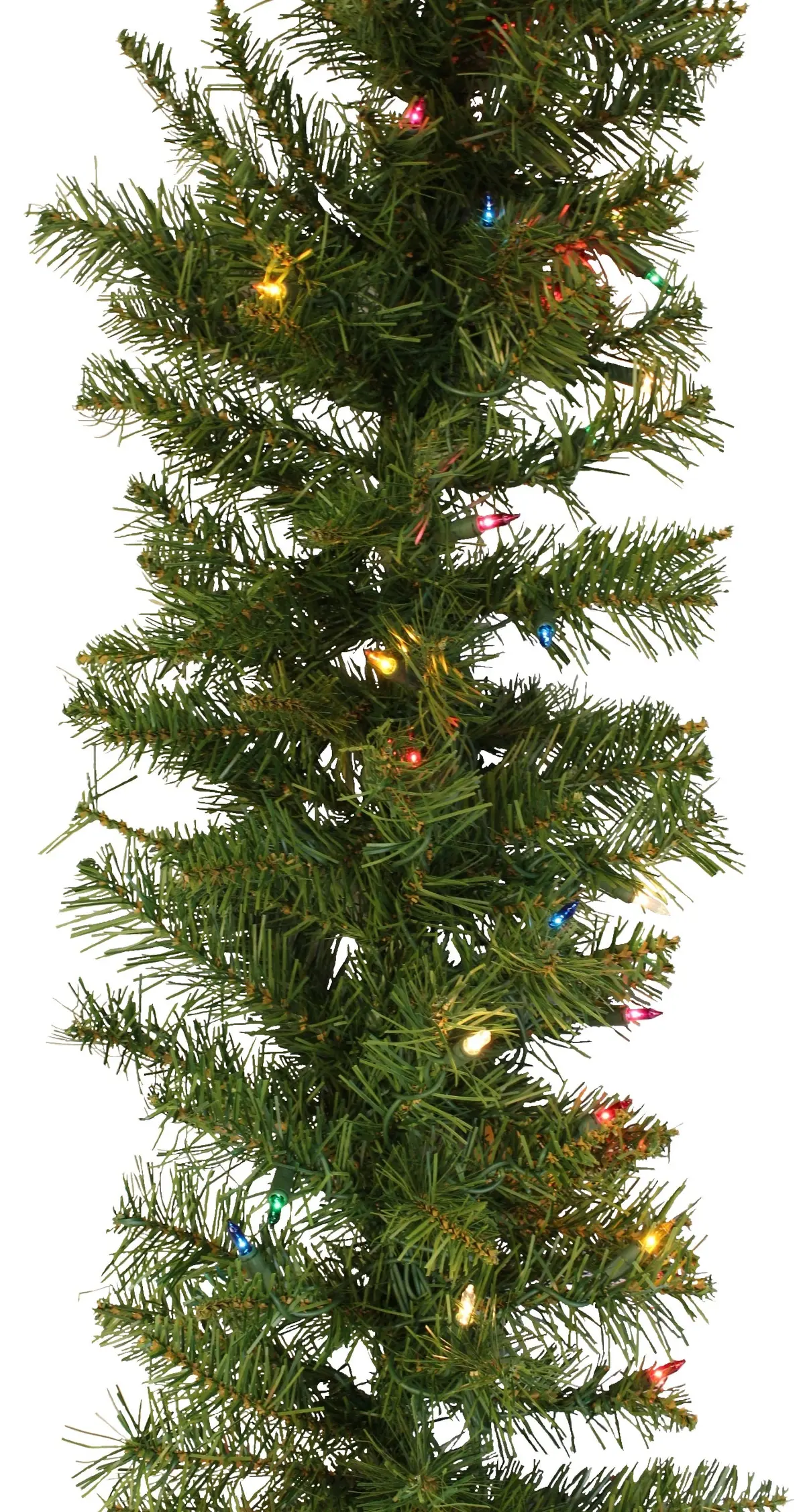 9' New Carrington Pre-Lit Artificial Garland 1