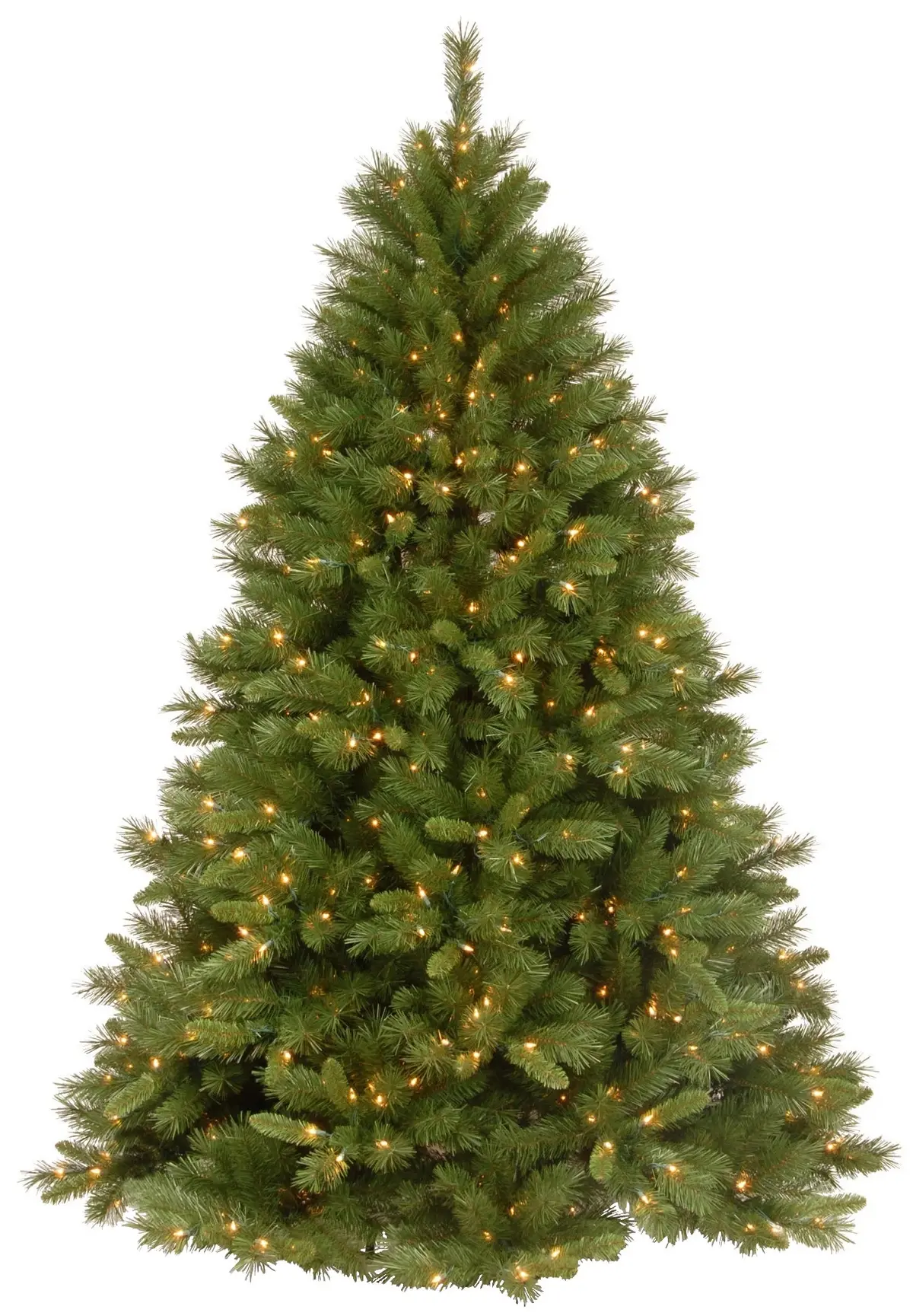 6.5' New Carrington Instant Lite Pole Pre-Lit Artificial Christmas Tree 1